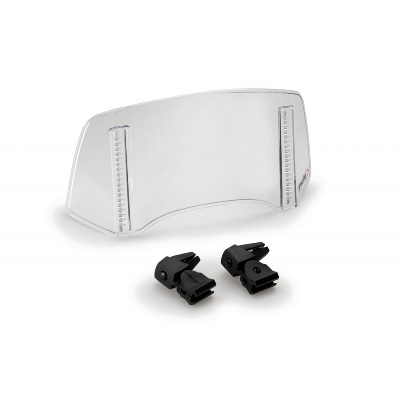 Multiadjustable visor PUIG 2.0 clip-on áttetsző