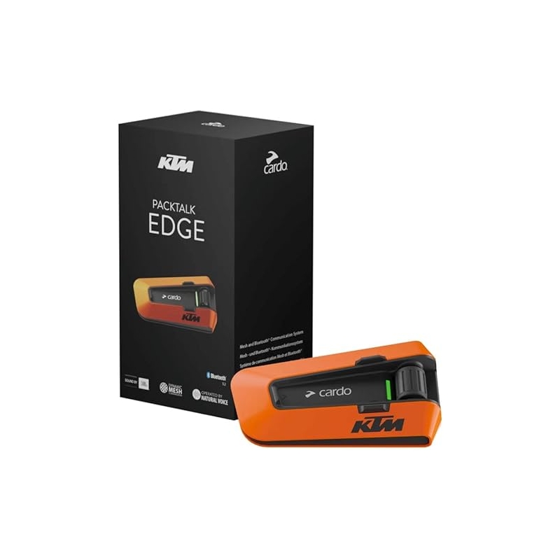 CARDO PACKTALK EDGE KTM bluetooth intercom solo