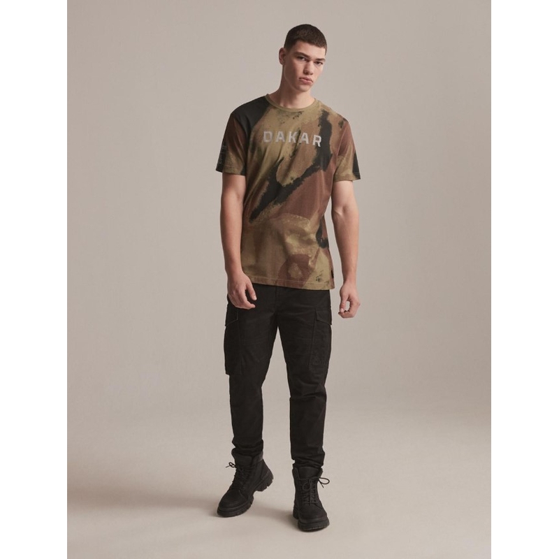 DAKAR DKR Over 2 póló khaki