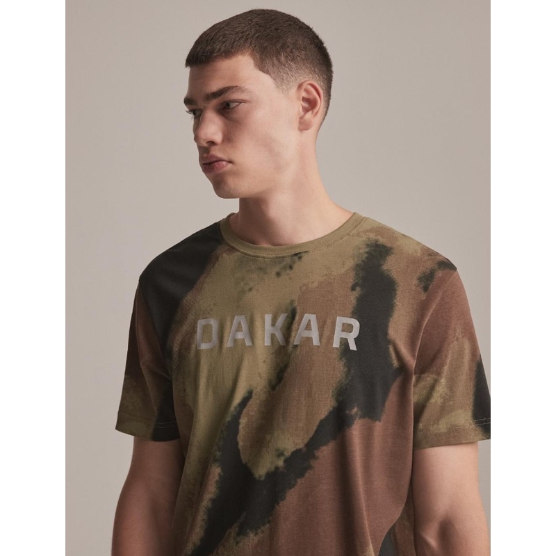 DAKAR DKR Over 2 póló khaki