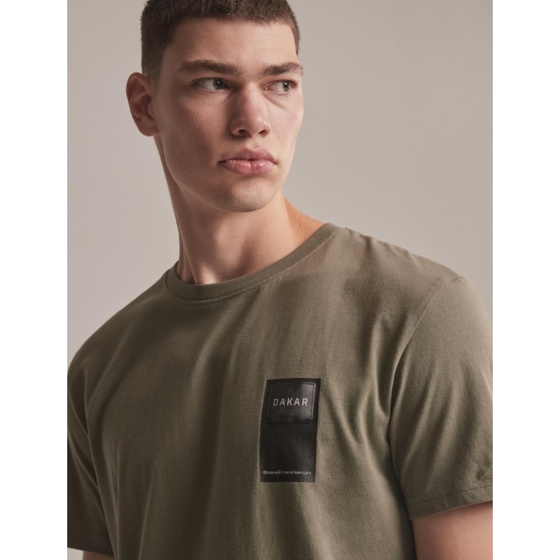 DAKAR DKR Patch póló khaki