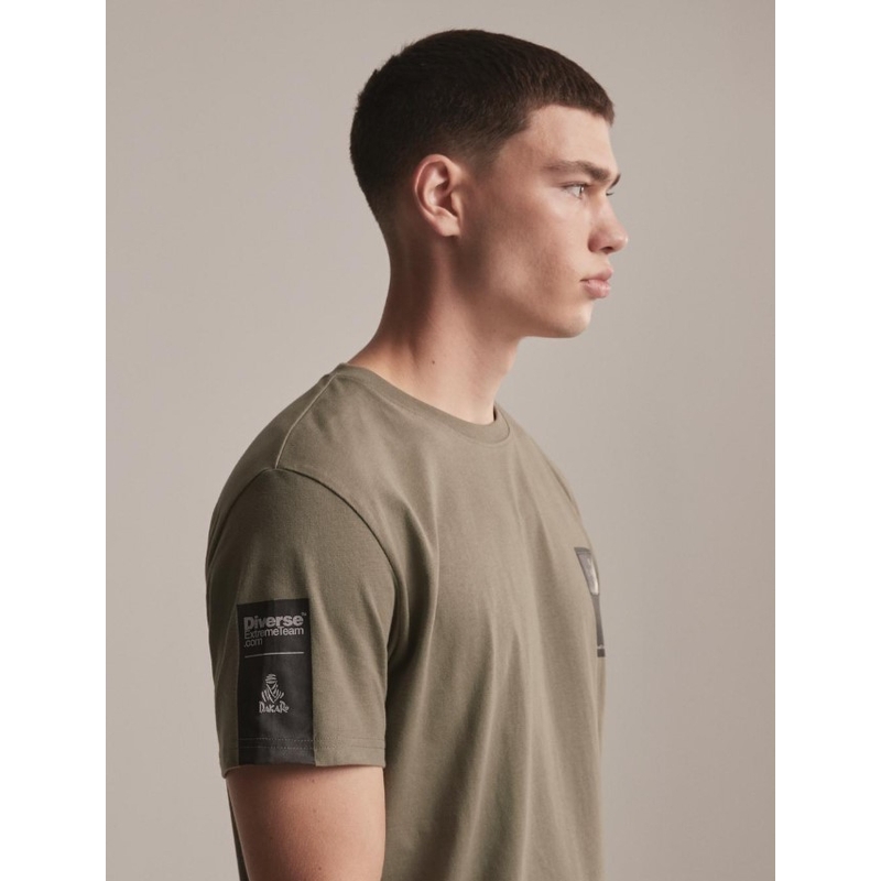 DAKAR DKR Patch póló khaki
