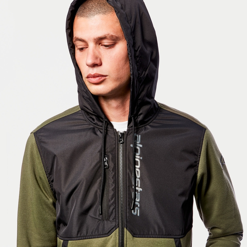 Alpinestars Aligned pulóver zöld-fekete