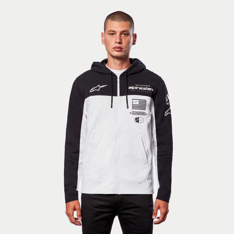 Alpinestars H Block Hoodie pulóver fekete-fehér