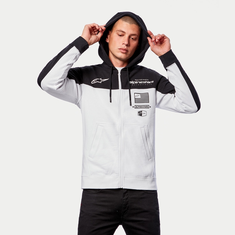 Alpinestars H Block Hoodie pulóver fekete-fehér