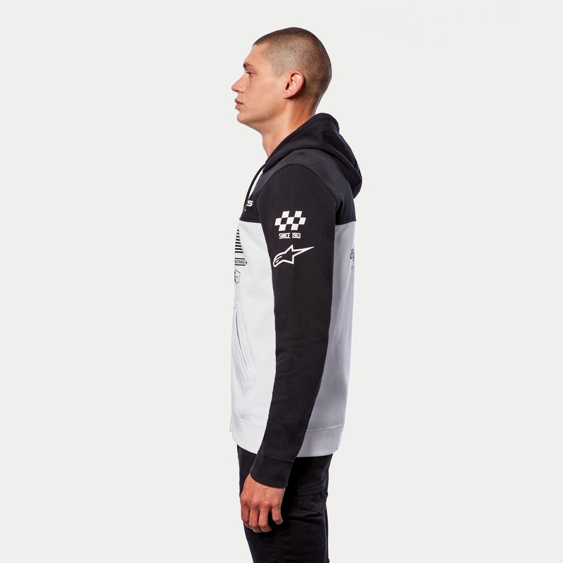 Alpinestars H Block Hoodie pulóver fekete-fehér