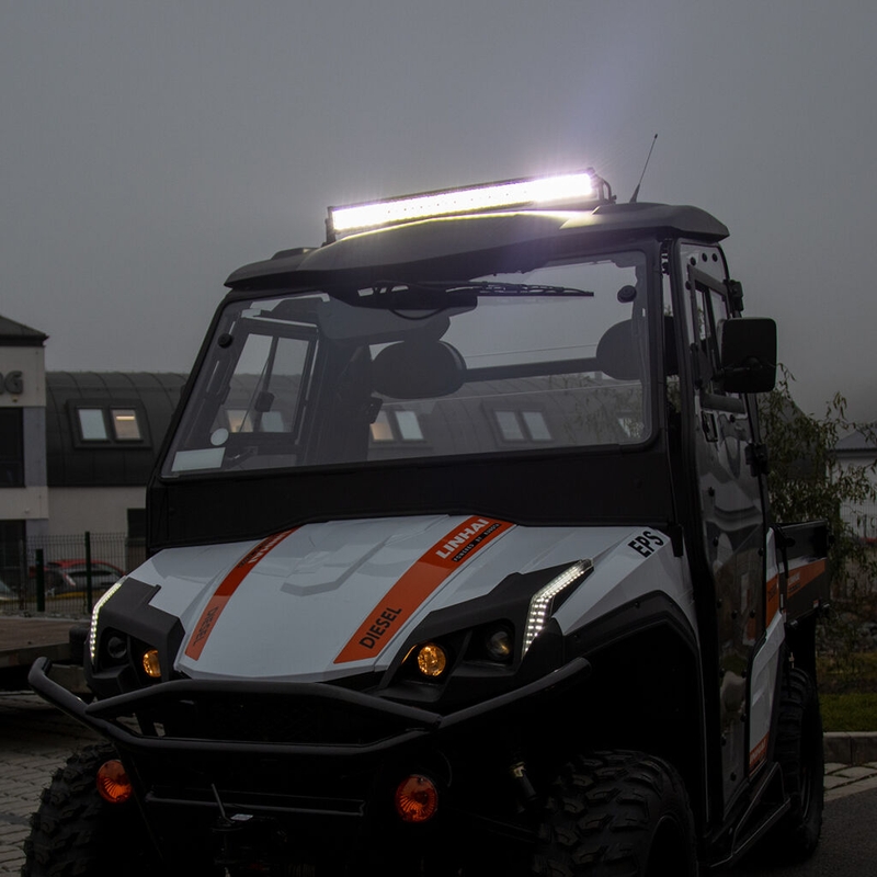 SHARK LED LIGHT BAR 30", CURVED, 180W, R 810 MM - 5D - LED ívelt rámpa