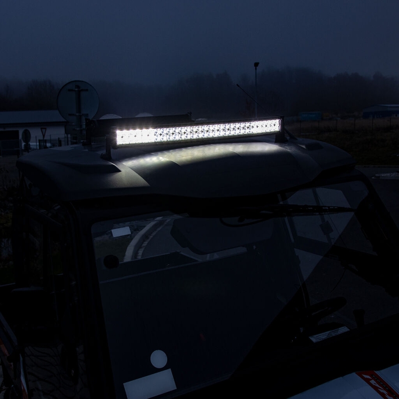SHARK LED LIGHT BAR 30", CURVED, 180W, R 810 MM - 5D - LED ívelt rámpa
