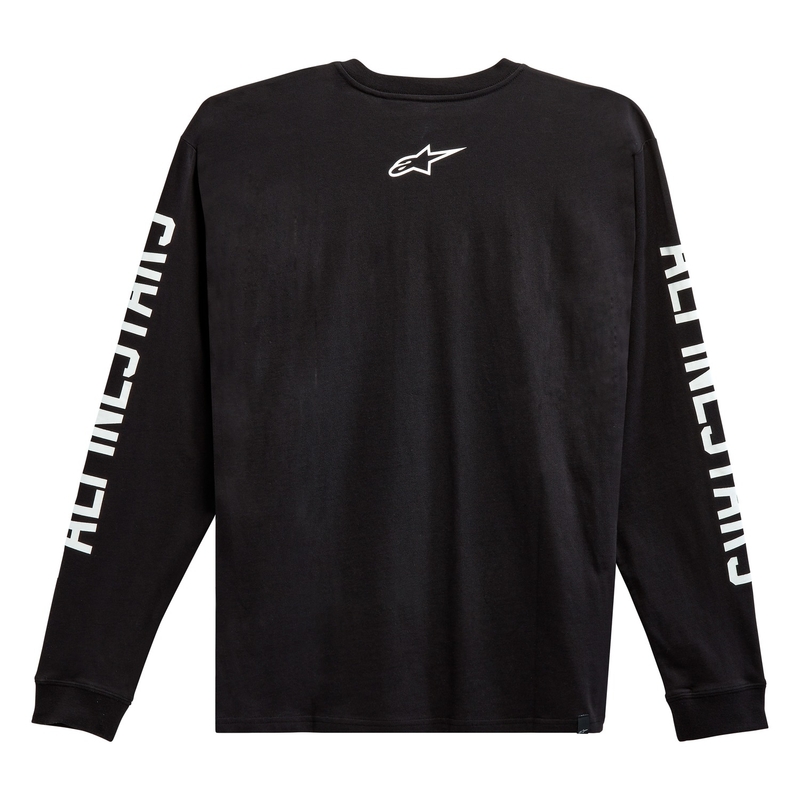 Alpinestars Face Off Tee póló fekete-fehér