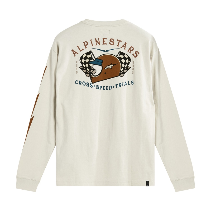Alpinestars Full Face Tee hosszú ujjú póló fehér