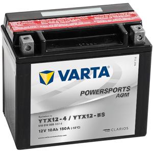 VARTA 12V/10AH-MOTO LF karbantartásmentes akkumulátor (YTX12-4/YTX12-BS)