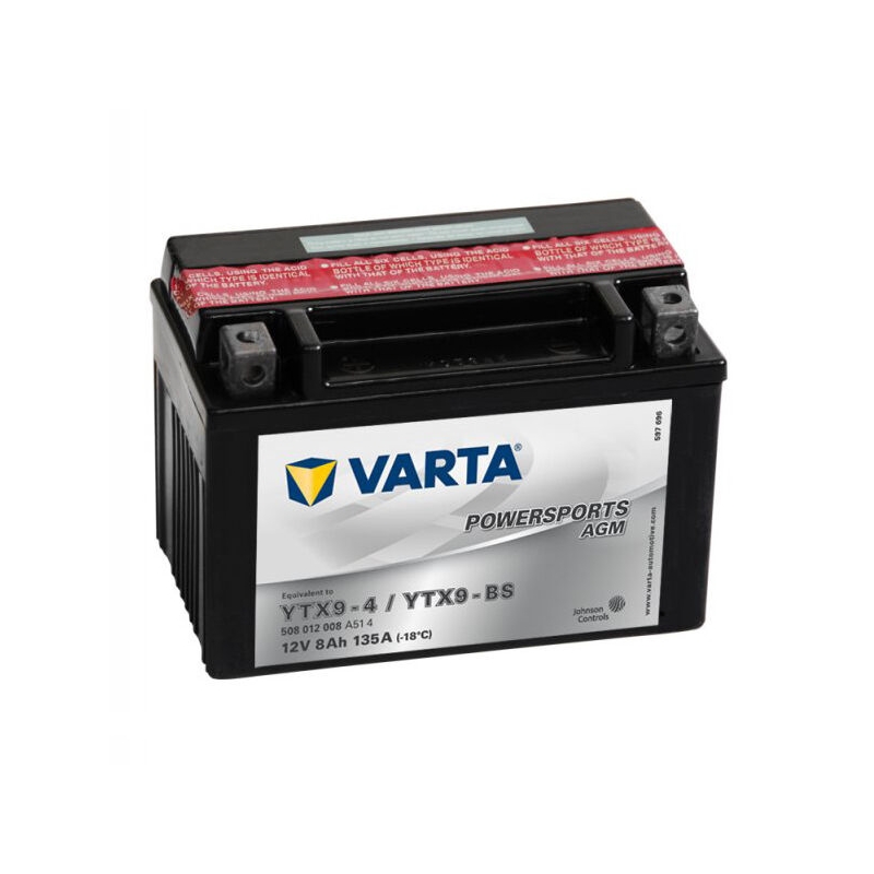 VARTA MOTO LF YTX9-4/YTX9-BS 12V/8AH karbantartásmentes akkumulátor
