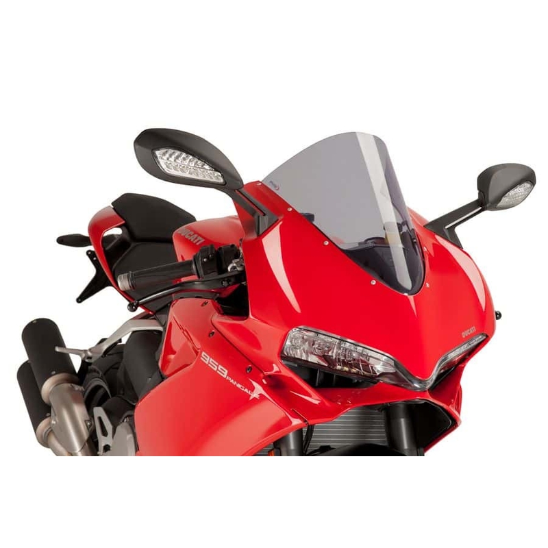 Windscreen PUIG RACING smoke részére DUCATI 1299 Panigale / S / R 2015-2017