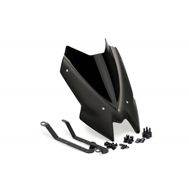 Windshield PUIG NEW GEN. SPORT fekete részére KAWASAKI Z 650 2020-2024