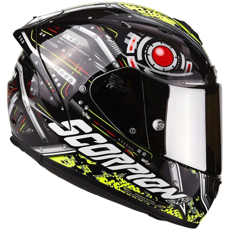 Motorkerékpár integrált sisak Scorpion EXO-2000 Lacaze akció kiárusítás