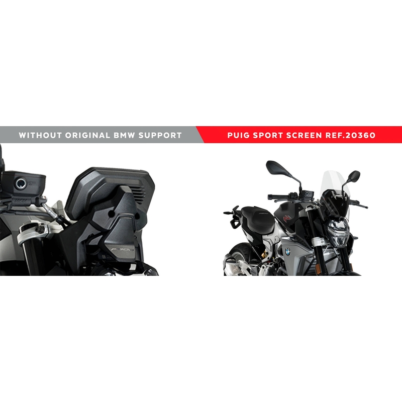 Windshield PUIG NEW GEN. SPORT áttetsző