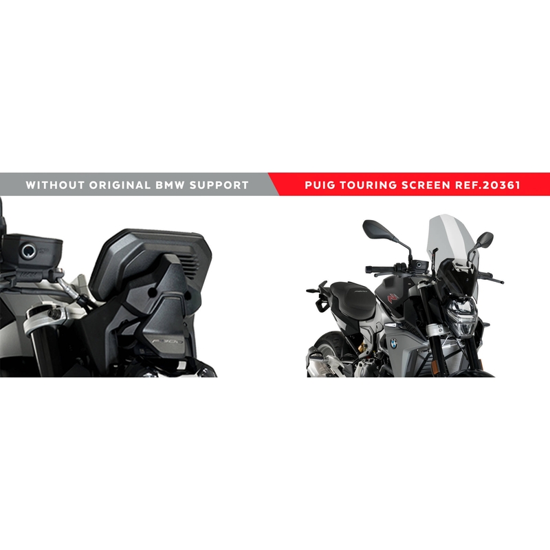 Windshield PUIG NEW. GEN TOURING smoke