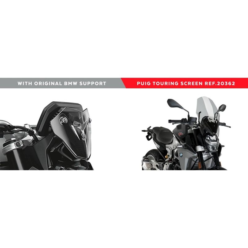 Windshield PUIG NEW. GEN TOURING smoke