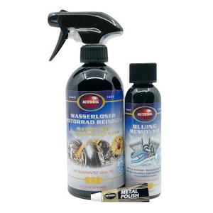 Autosol szett Waterless Cleaner és Bluing Remover