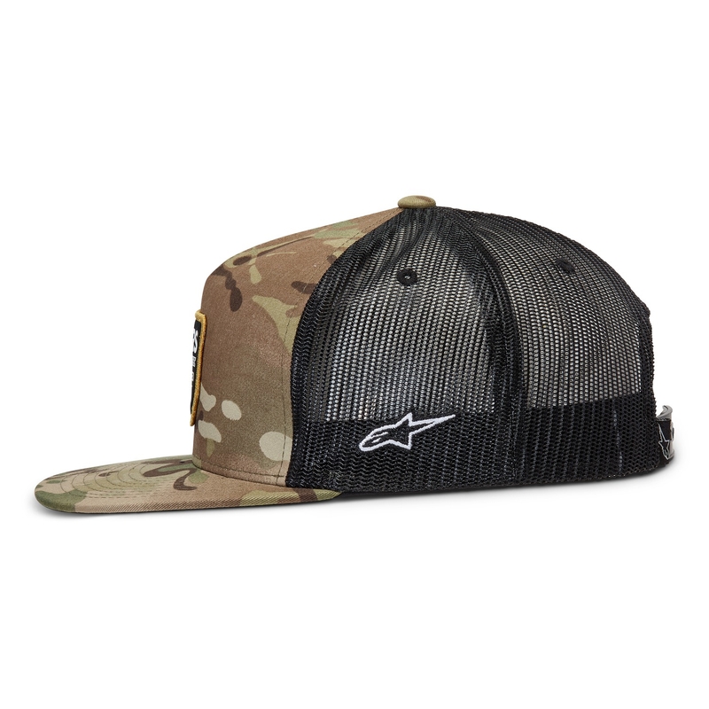 Alpinestars Covert Trucker siltes sapka zöld-fekete