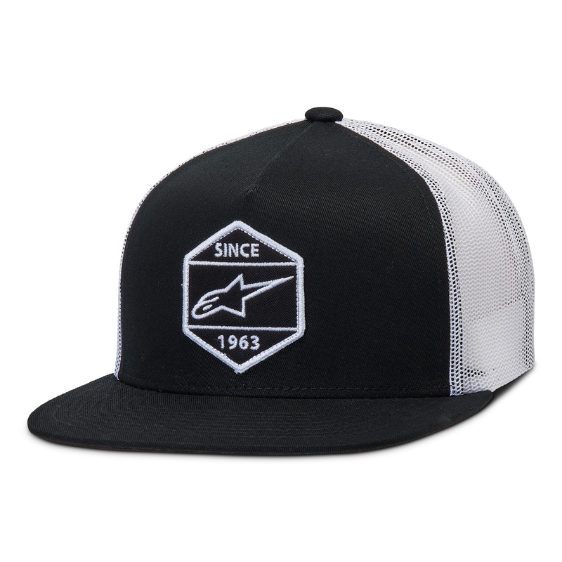 Alpinestars Bolt Trucker siltes sapka fekete - fehér