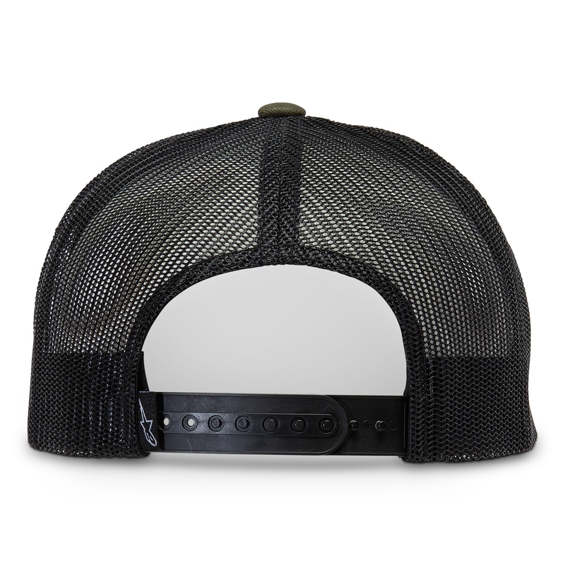 Alpinestars Bolt Trucker siltes sapka zöld-fekete
