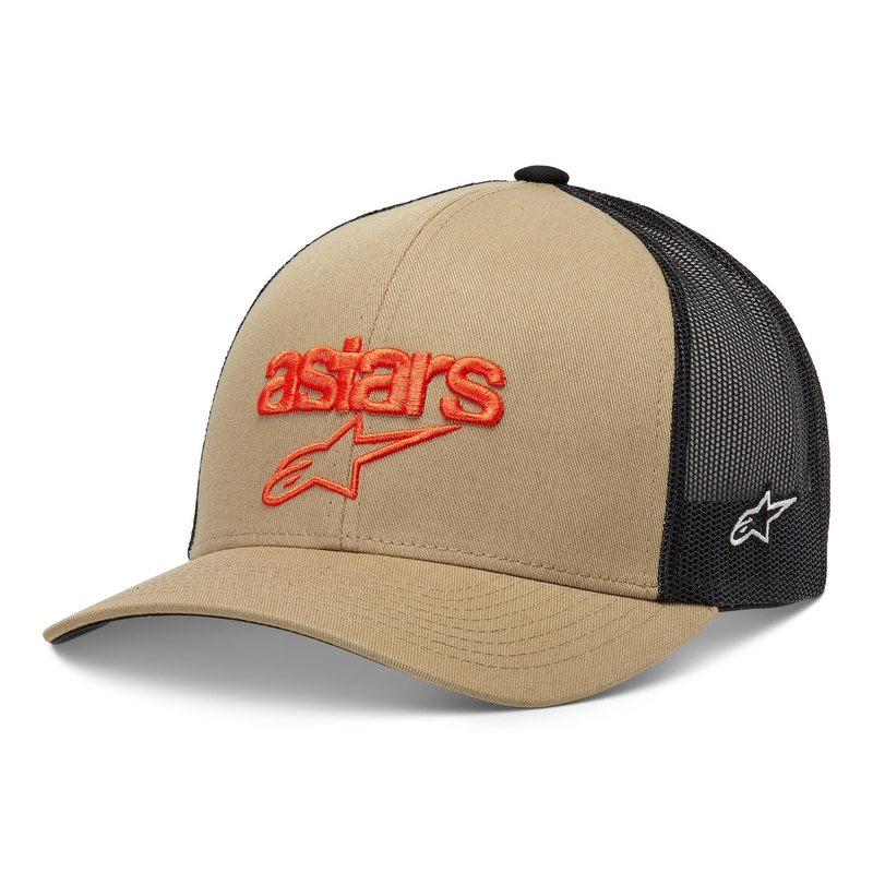 Alpinestars Pedigree siltes sapka barna-fekete-narancssárga