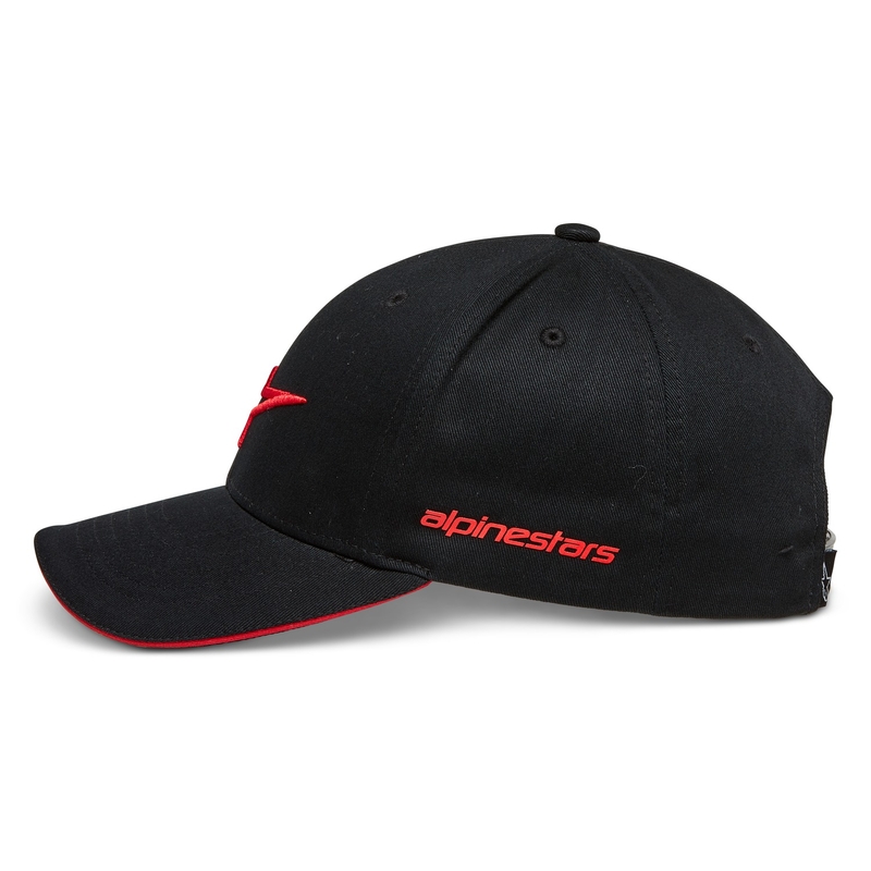 Alpinestars Rostrum Hat baseball sapka fekete-piros