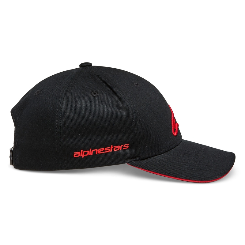 Alpinestars Rostrum Hat baseball sapka fekete-piros