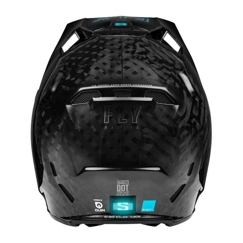 FLY Racing Formula S Carbon motokrossz bukósisak fekete