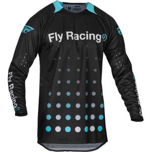 FLY Racing Evolution DST 2024 motocross mez fekete-kék kiárusítás