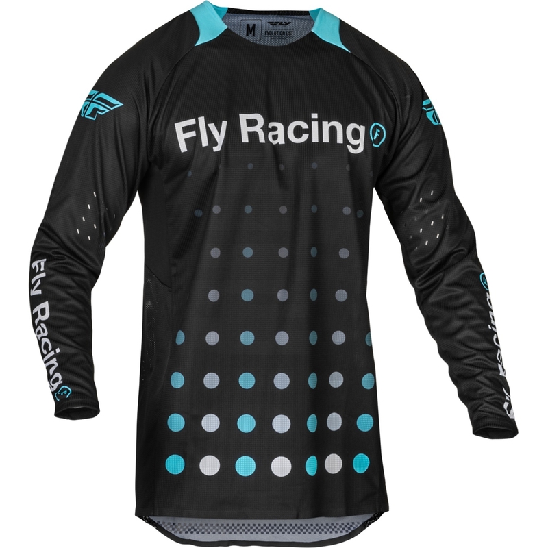 FLY Racing Evolution DST 2 motocross mez fekete-kék kiárusítás