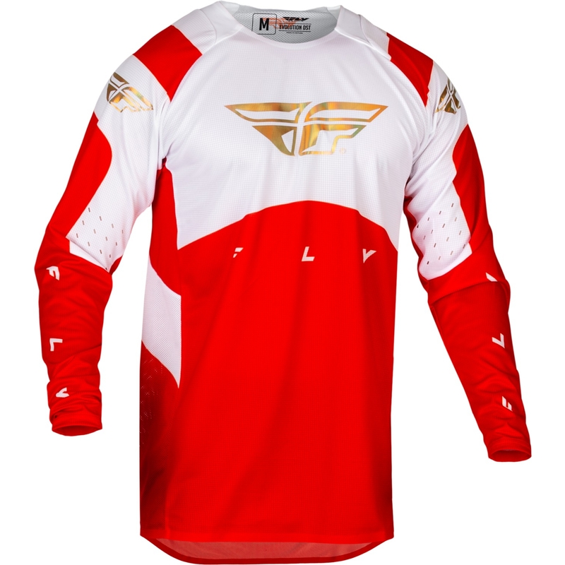 FLY Racing Evolution DST 2024 motocross mez piros-fehér kiárusítás