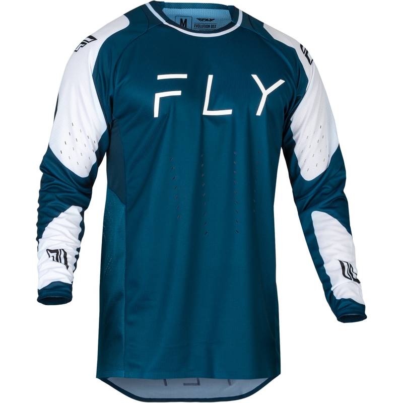 FLY Racing Evolution DST motocross mez kék-fehér kiárusítás