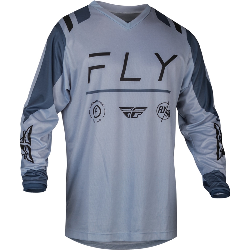 FLY Racing F-16 Artic 2024 motokrossz mez szürke kiárusítás