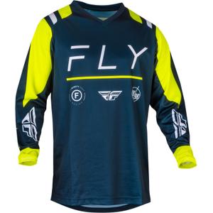 FLY Racing F-16 Artic 2024 motokrossz mez kék-fluo sárga-fehér