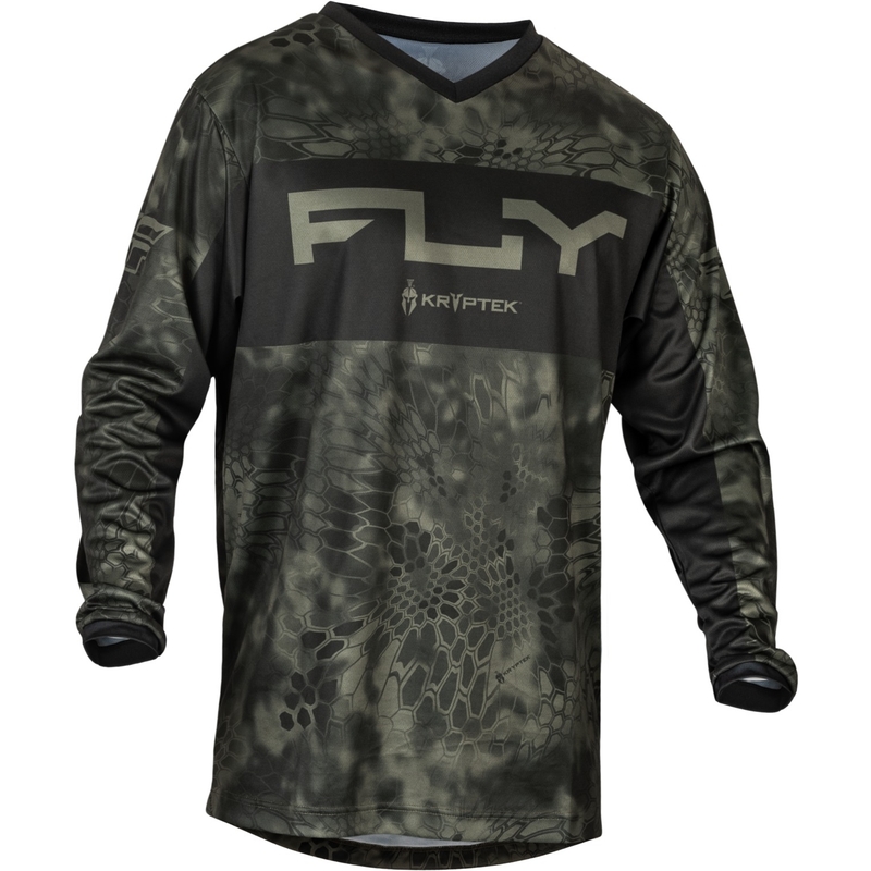 FLY Racing F-16 Kryptek 2024 motocross mez szürke-fekete