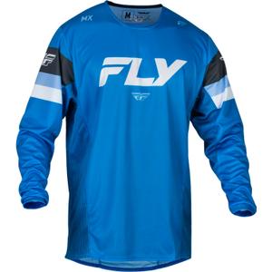 FLY Racing Kinetic Prix 2024 motocross mez kék-szürke-fehér