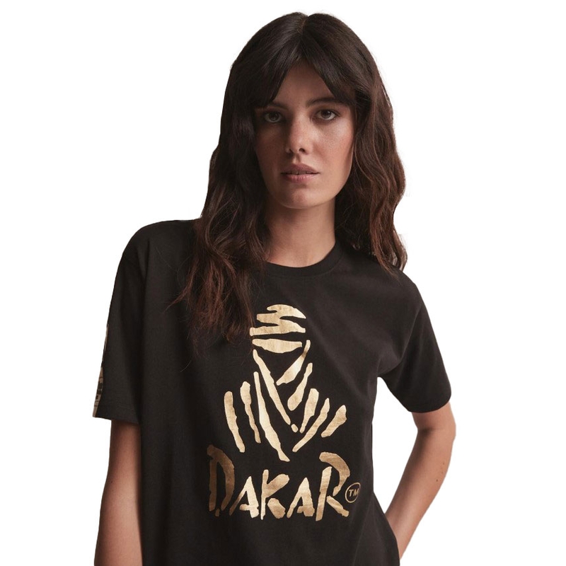 DAKAR DKR VIP 38 női póló fekete