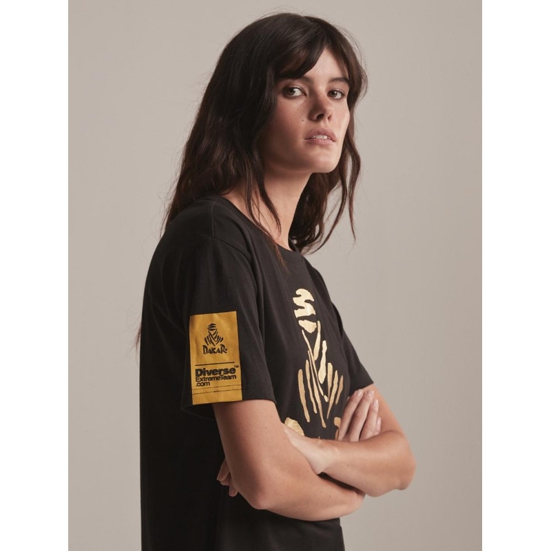 DAKAR DKR VIP 38 női póló fekete