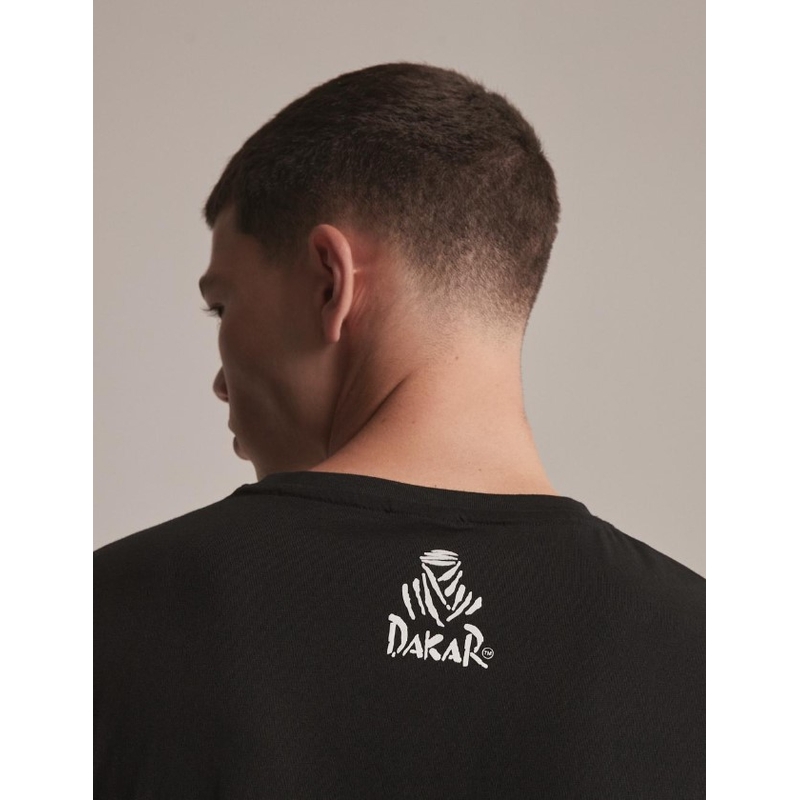 DAKAR DKR Logo 23 póló fekete