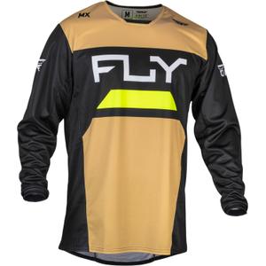 FLY Racing Kinetic Reload 2024 motocross mez sárga-fekete-fluo sárga