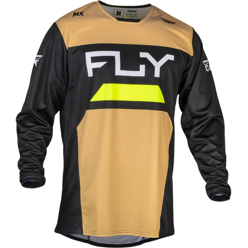 Motocross mez FLY Racing Kinetic Reload sárga-fekete-fluo sárga