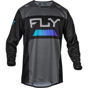 FLY Racing Kinetic Reload 2024 motocross mez szürke-fekete-kék