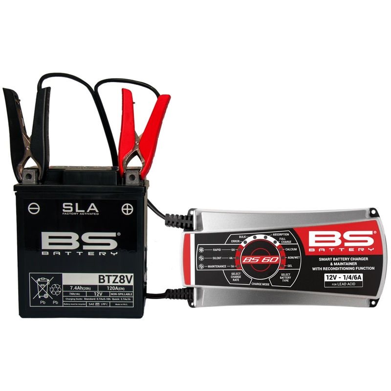 Akkumulátor töltő BS-BATTERY PRO SMART 12V 1/4/6A