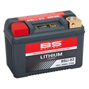 Lítium akkumulátorok
motorkerékpárra BS-BATTERY BSLI-03
