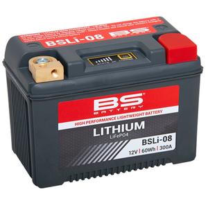 Lítium akkumulátorok
motorkerékpárra BS-BATTERY BSLI-08