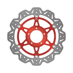 Féktárcsa EBC VR622RED piros