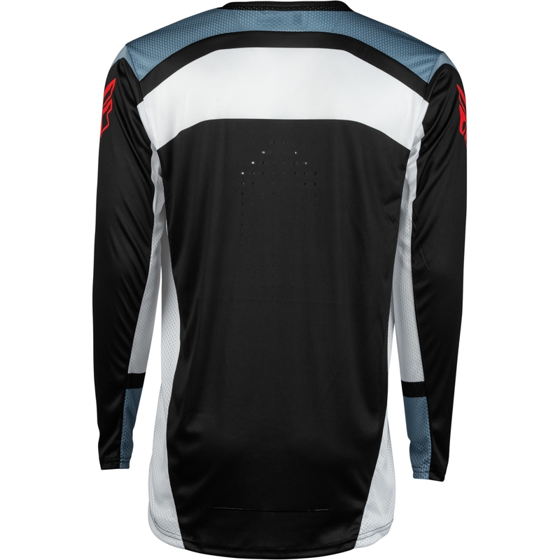 FLY Racing Lite 2024 motocross mez fekete-fehér-szürke