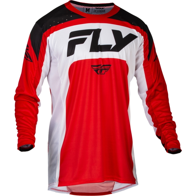 FLY Racing Lite 2024 motocross mez piros-fehér-fekete kiárusítás